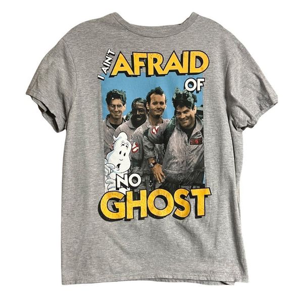 Ghostbusters Gray T Shirt Vintage
